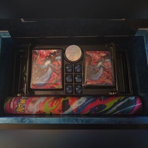 Mega Charizard X EX Ultra Premium Collector Box w/ Playmat,Dice,Deck Box,Sleeves